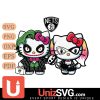 Brooklyn Nets Hello Kitty Joker x Harley Quinn Horror