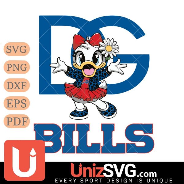 Buffalo Bills Dolce And Gabbana Daisy Duck Disney