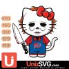 Buffalo Bills Hello Kitty Michael Myers Horror