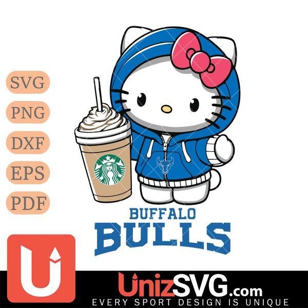 Buffalo Bulls Hello Kitty Starbucks