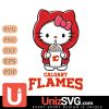 Calgary Flames Hello Kitty 1