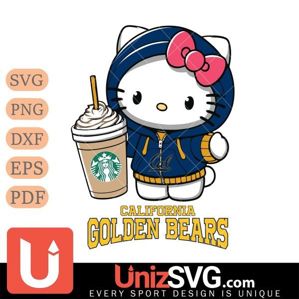 California Golden Bears Hello Kitty Starbucks