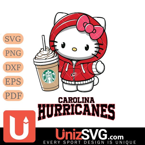 Carolina Hurricanes Hello Kitty Starbucks