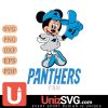 Carolina Panthers #1 Fan Minnie Mouse