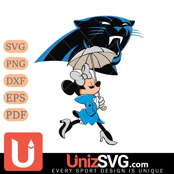 Carolina Panthers Fancy Minnie