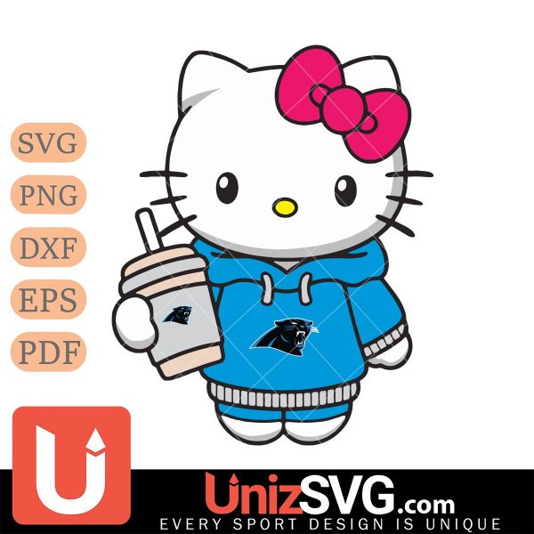 Carolina Panthers Hello Kitty 2