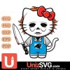 Carolina Panthers Hello Kitty Michael Myers Horror