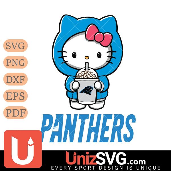 Carolina Panthers Hello Kitty Starbucks 2