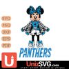 Carolina Panthers Style Minnie Disney