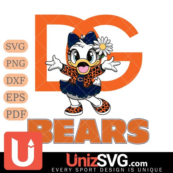 Chicago Bears Dolce And Gabbana Daisy Duck Disney