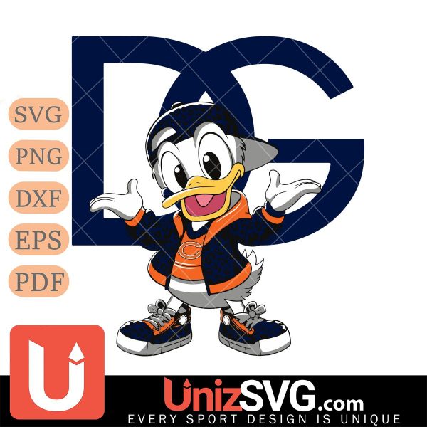 Chicago Bears Dolce And Gabbana Donald Duck Disney