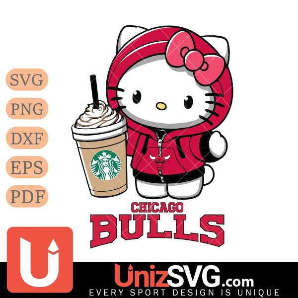 Chicago Bulls Hello Kitty Starbucks