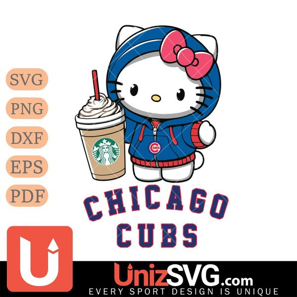 Chicago Cubs Hello Kitty Starbucks