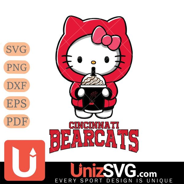 Cincinnati Bearcats Hello Kitty Starbucks 2