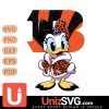 Cincinnati Bengals Fancy Daisy Duck Disney