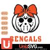 Cincinnati Bengals Hello Kitty Jason Voorhees pumpkin Horror