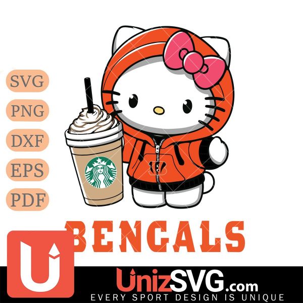 Cincinnati Bengals Hello Kitty Starbucks