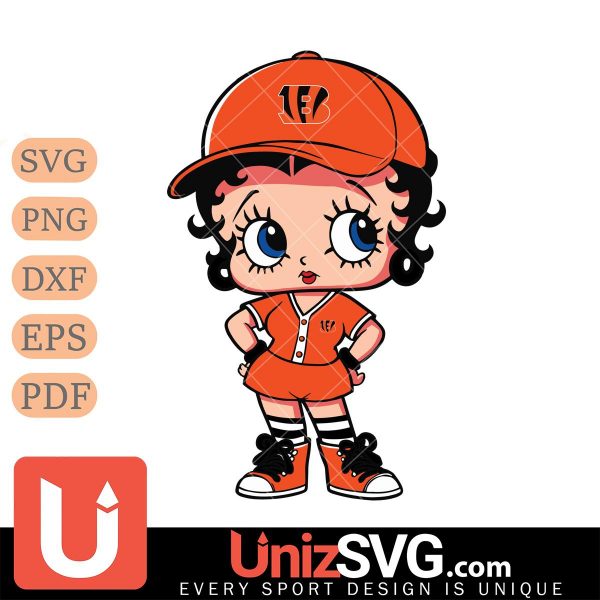 Cincinnati Bengals betty boop