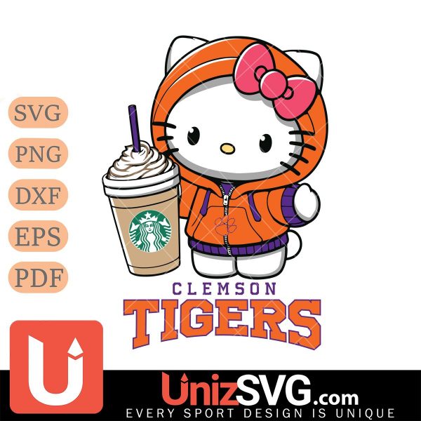 Clemson Tigers Hello Kitty Starbucks