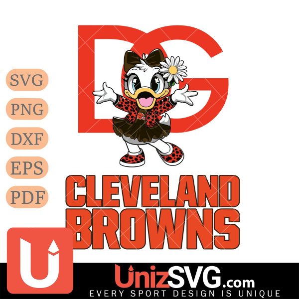 Cleveland Browns Dolce And Gabbana Daisy Duck Disney