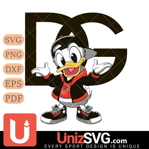 Cleveland Browns Dolce And Gabbana Donald Duck Disney