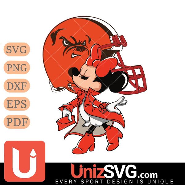 Cleveland Browns Glamorous Minnie