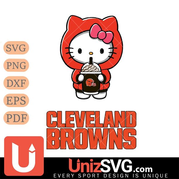 Cleveland Browns Hello Kitty Starbucks 2