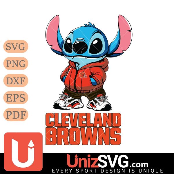 Cleveland Browns Stitch Disney NFL