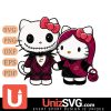 Cleveland Cavaliers Hello Kitty Skellington & Sally Horror