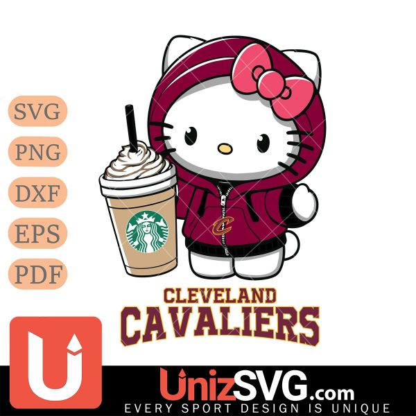 Cleveland Cavaliers Hello Kitty Starbucks