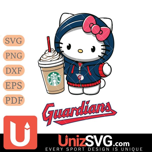 Cleveland Guardians Hello Kitty Starbucks