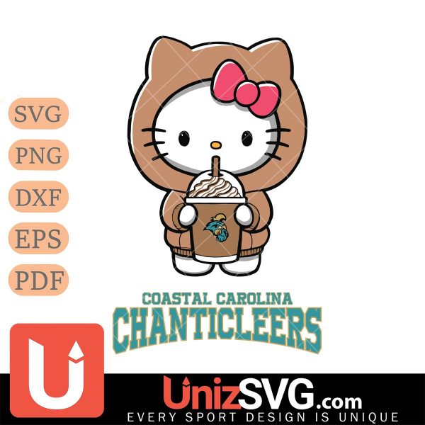 Coastal Carolina Chanticleers Hello Kitty Starbucks 2