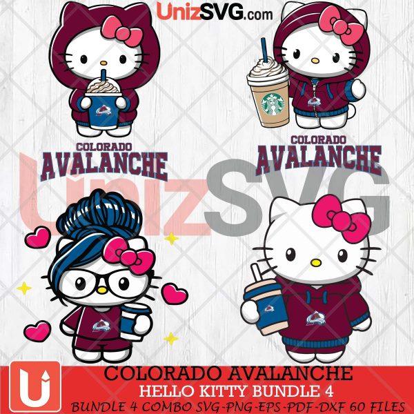 Colorado Avalanche Hello Kitty bundle 4