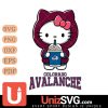 Colorado Avalanche Hello Kitty 1