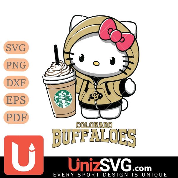 Colorado Buffaloes Hello Kitty Starbucks