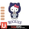 Colorado Rockies Hello Kitty Starbucks 2