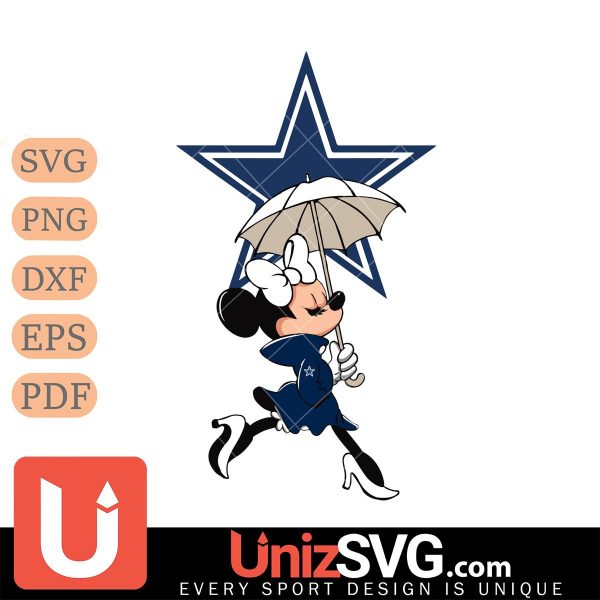 Dallas Cowboys Fancy Minnie