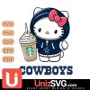 Dallas Cowboys Hello Kitty Starbucks