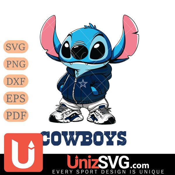 Dallas Cowboys Stitch Disney NFL