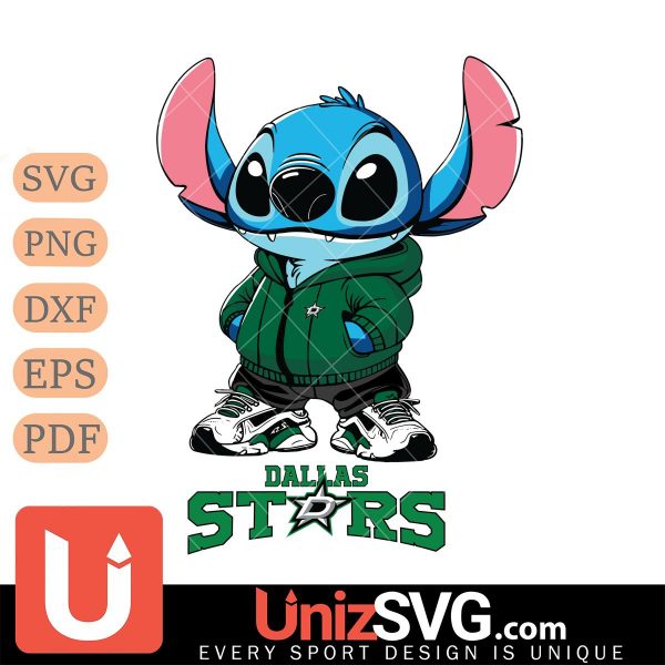 Dallas Stars Stitch Disney NHL