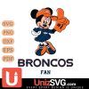 Denver Broncos #1 Fan Minnie Mouse