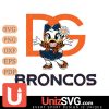 Denver Broncos Dolce And Gabbana Daisy Duck Disney