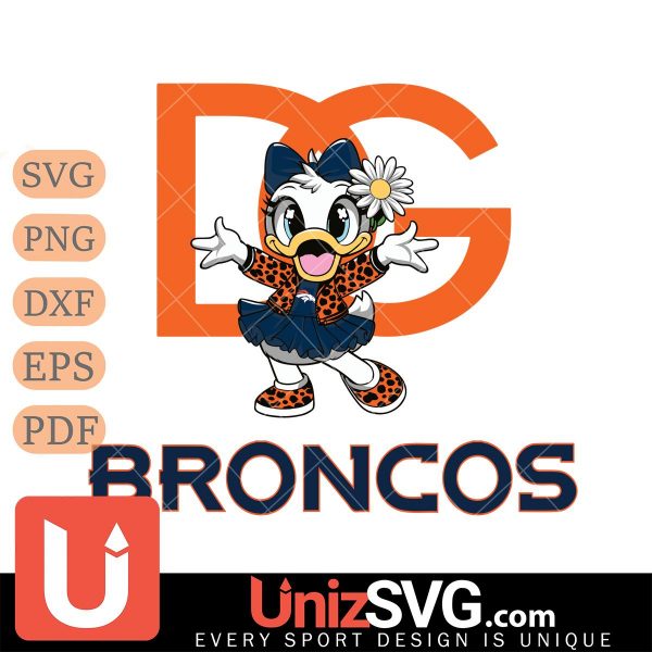 Denver Broncos Dolce And Gabbana Daisy Duck Disney