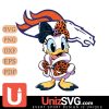 Denver Broncos Fancy Daisy Duck Disney