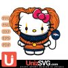 Denver Broncos Hello Kitty Pennywise Horror