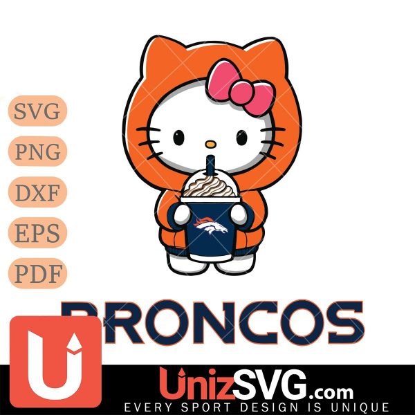 Denver Broncos Hello Kitty Starbucks 2