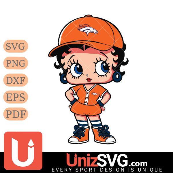 Denver Broncos betty boop