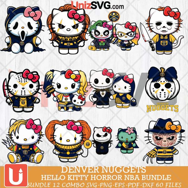 Denver Nuggets Hello Kitty Horror bundle 12