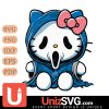 Detroit Lions Hello Kitty GhostFace Horror