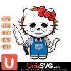 Detroit Lions Hello Kitty Michael Myers Horror